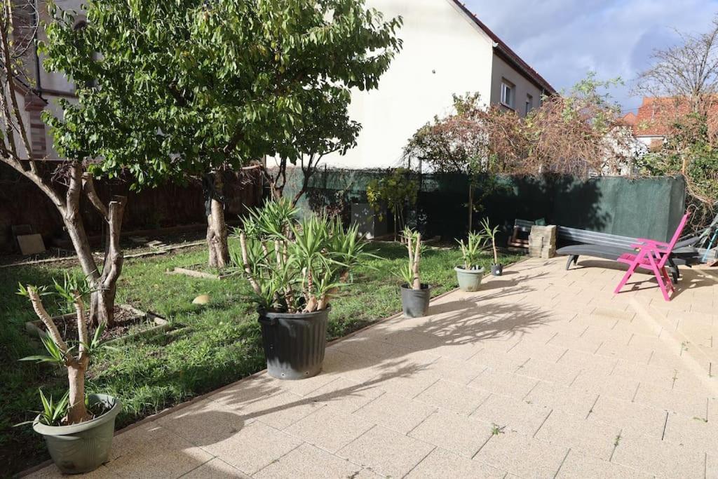 Villa Avec Piscine Interieure Holtzheim Bagian luar foto